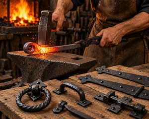 What Is Hand Forging? How Iron Hardware Is Made