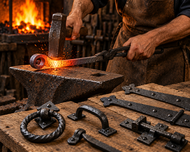 What Is Hand Forging? How Iron Hardware Is Made