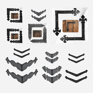 Decorative L Brackets & Corner Straps: Sizing Guide