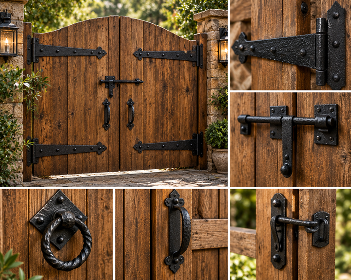 Rustic Gate Hardware: Hinges, Latches & Handles Guide