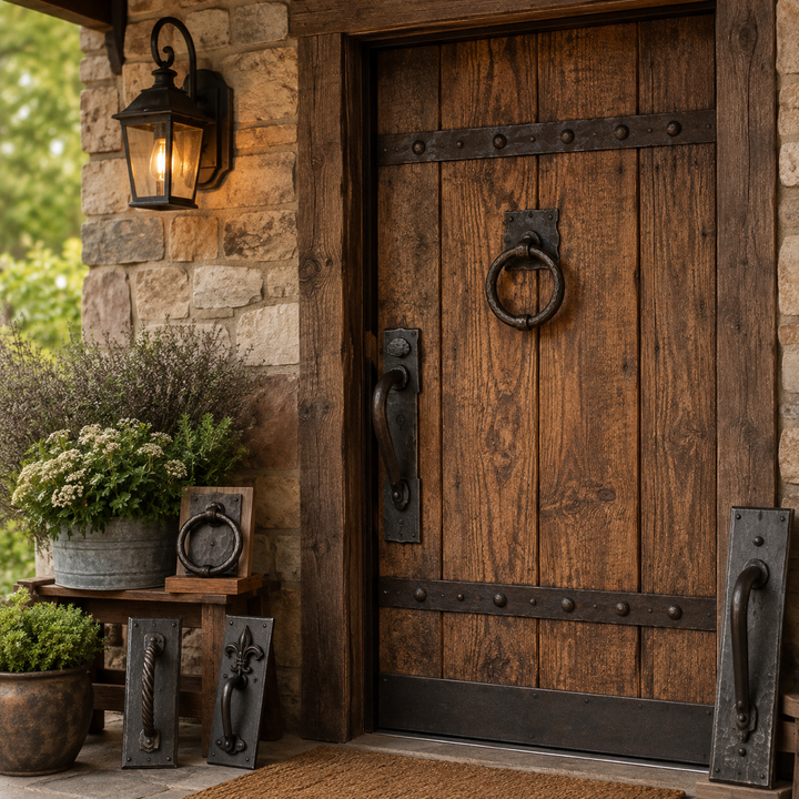 10 Rustic Farmhouse Hardware Ideas for Your Front Door