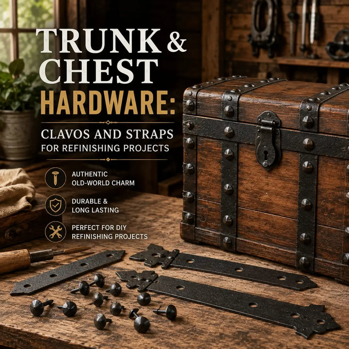 Trunk & Chest Hardware: Clavos and Straps for Refinishing Projects