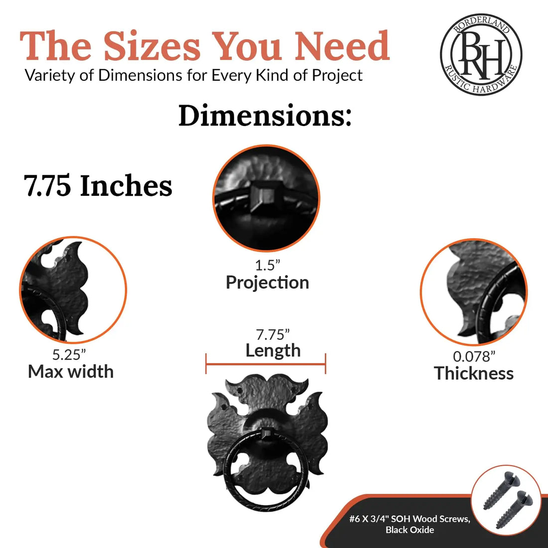 Hacienda Series | 7.75" Ring Pull