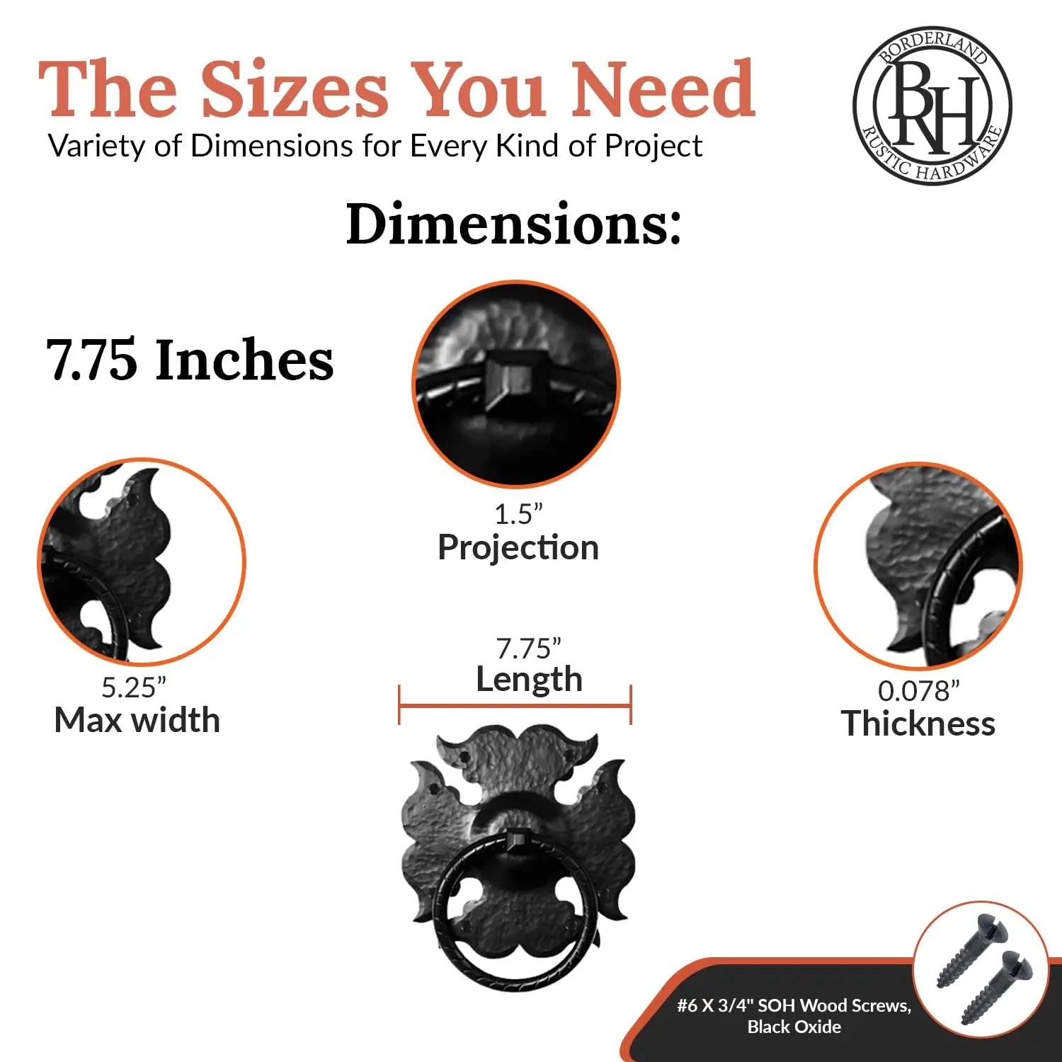 Hacienda Series | 7.75" Ring Pull