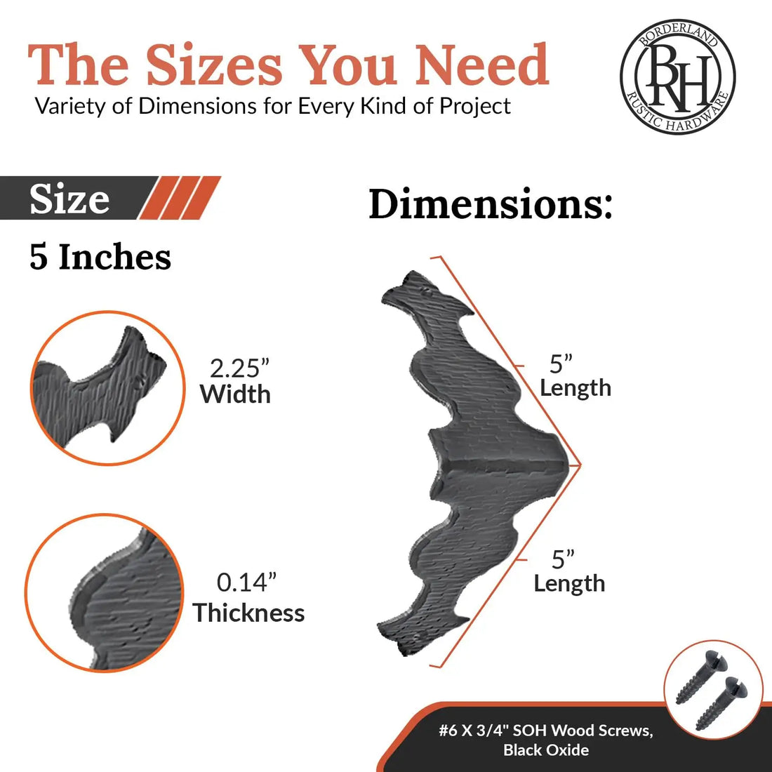 Sonora Series | 5" Corner Strap