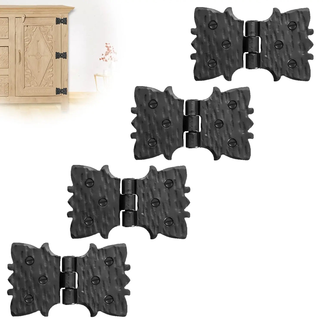 Farmhouse Series | 4" Butterfly Hinge Strap