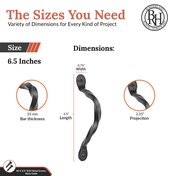 Hacienda Series | 6.5" Handle
