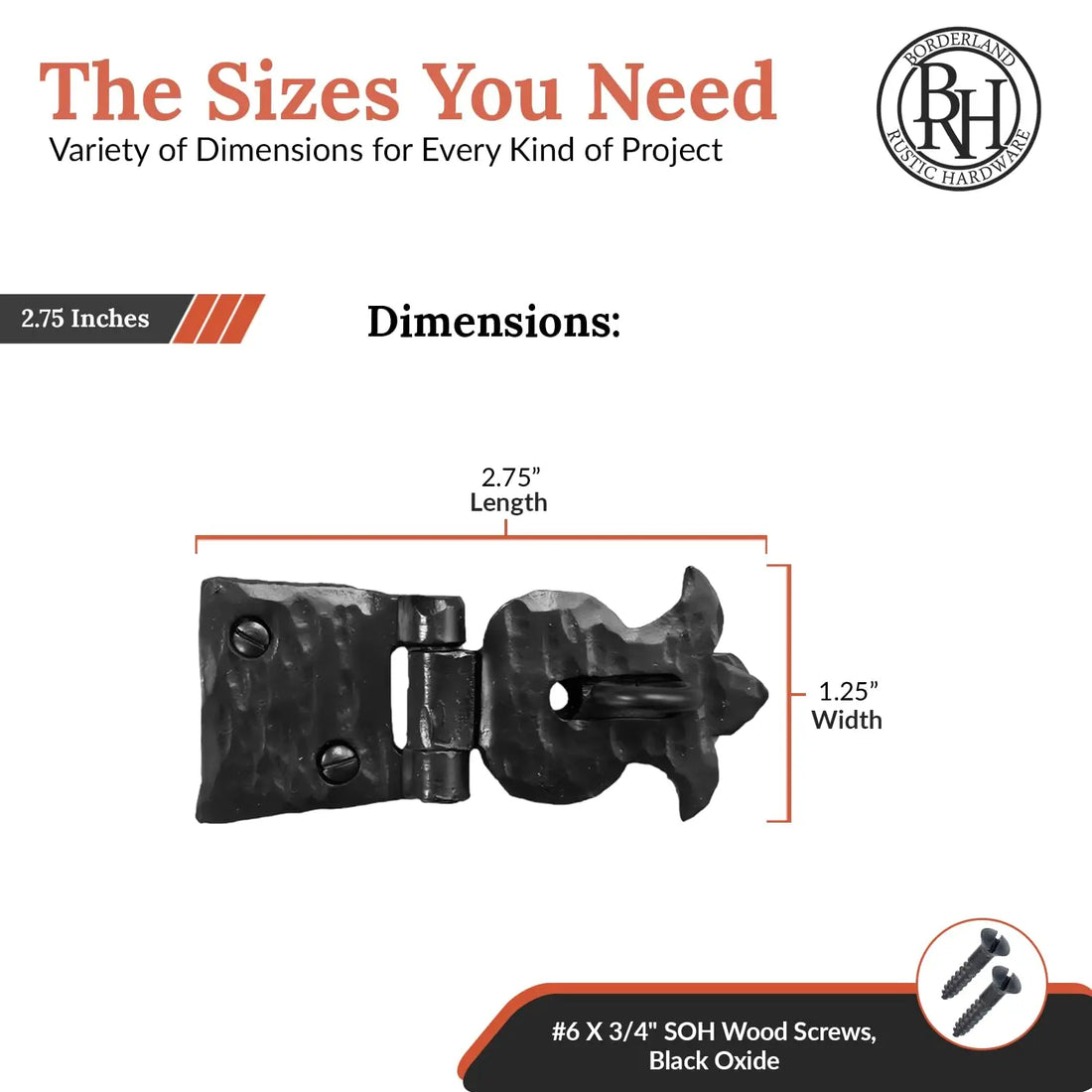 Sonora Series | 2.75" Hasp