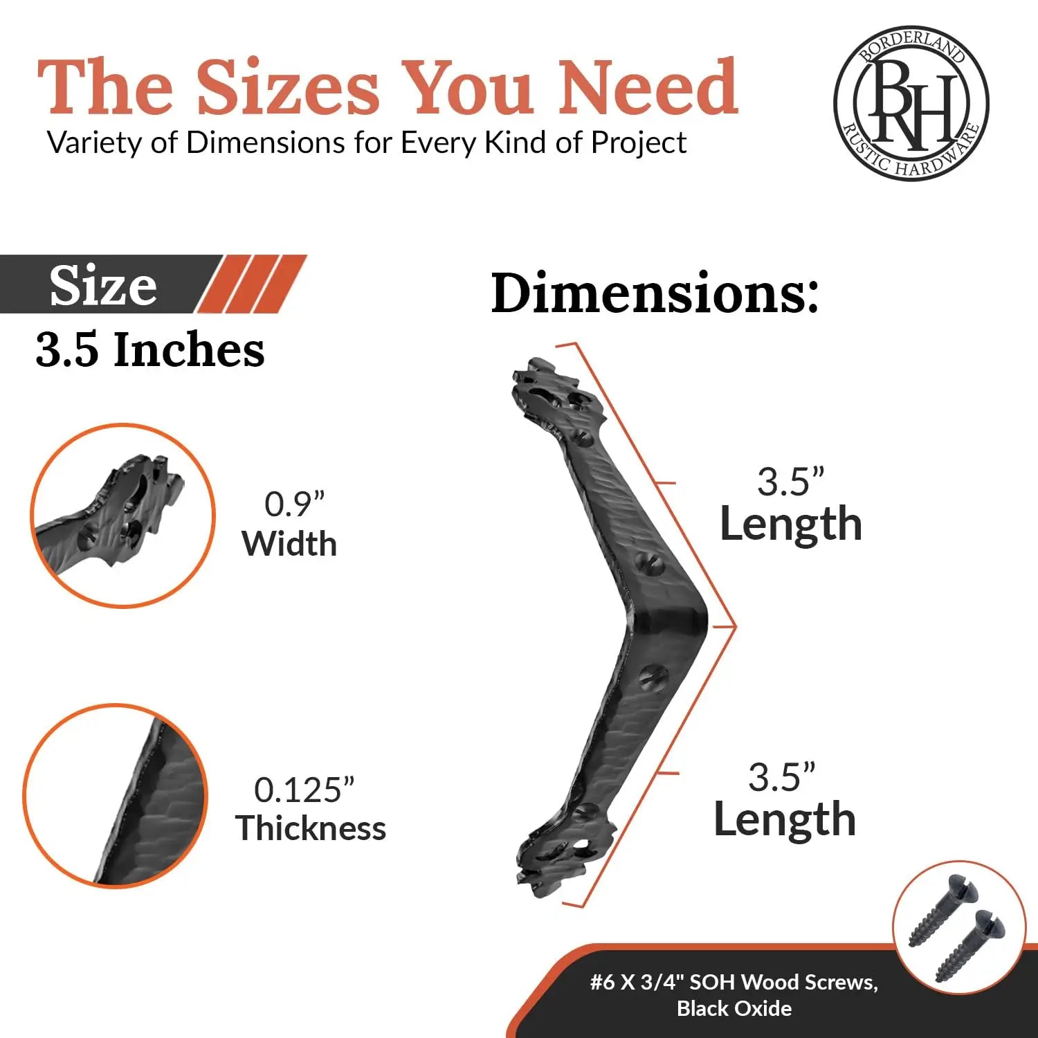 Tuscan Series | 3.5 Corner Strap