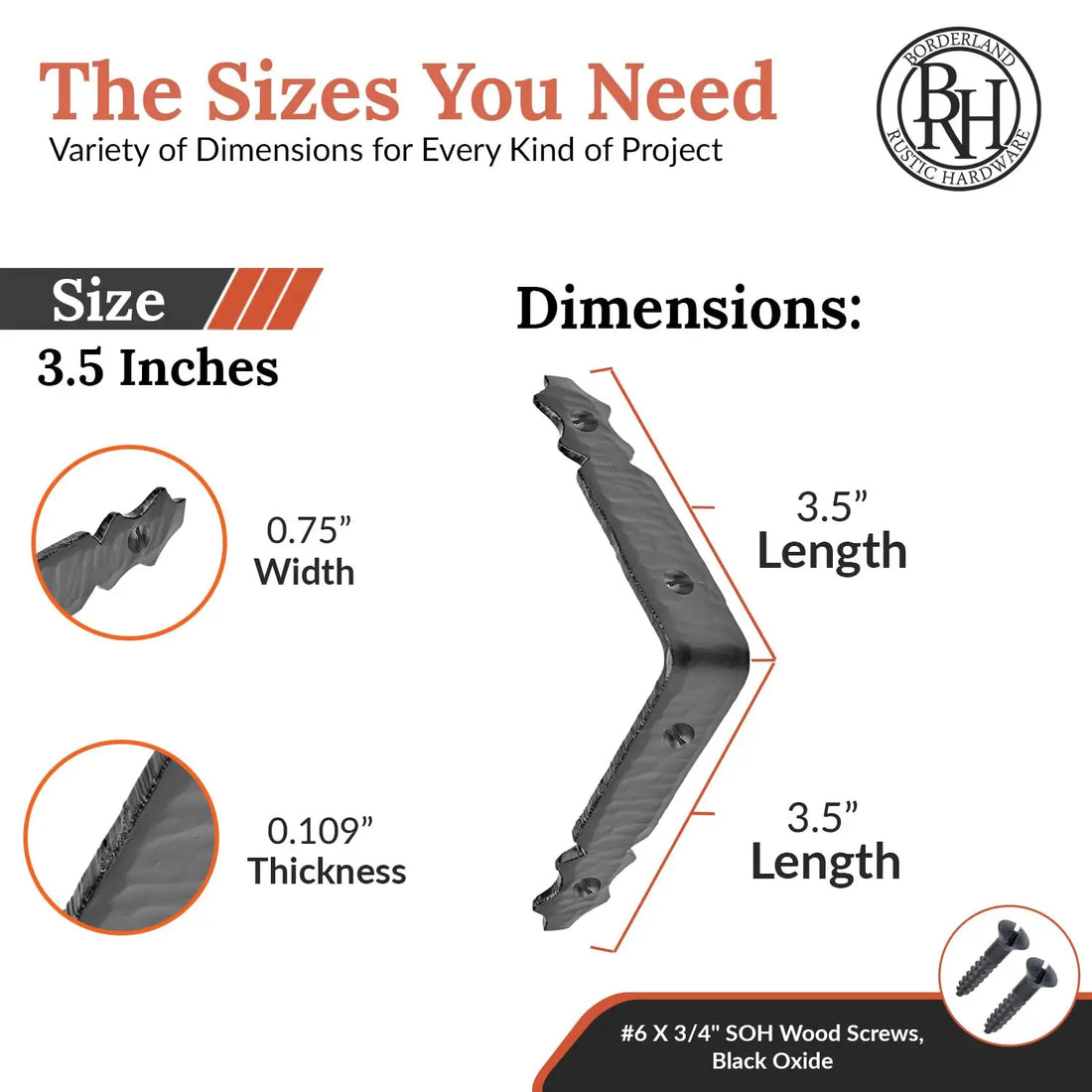 Sinaloa Series | 3.5" Corner Strap