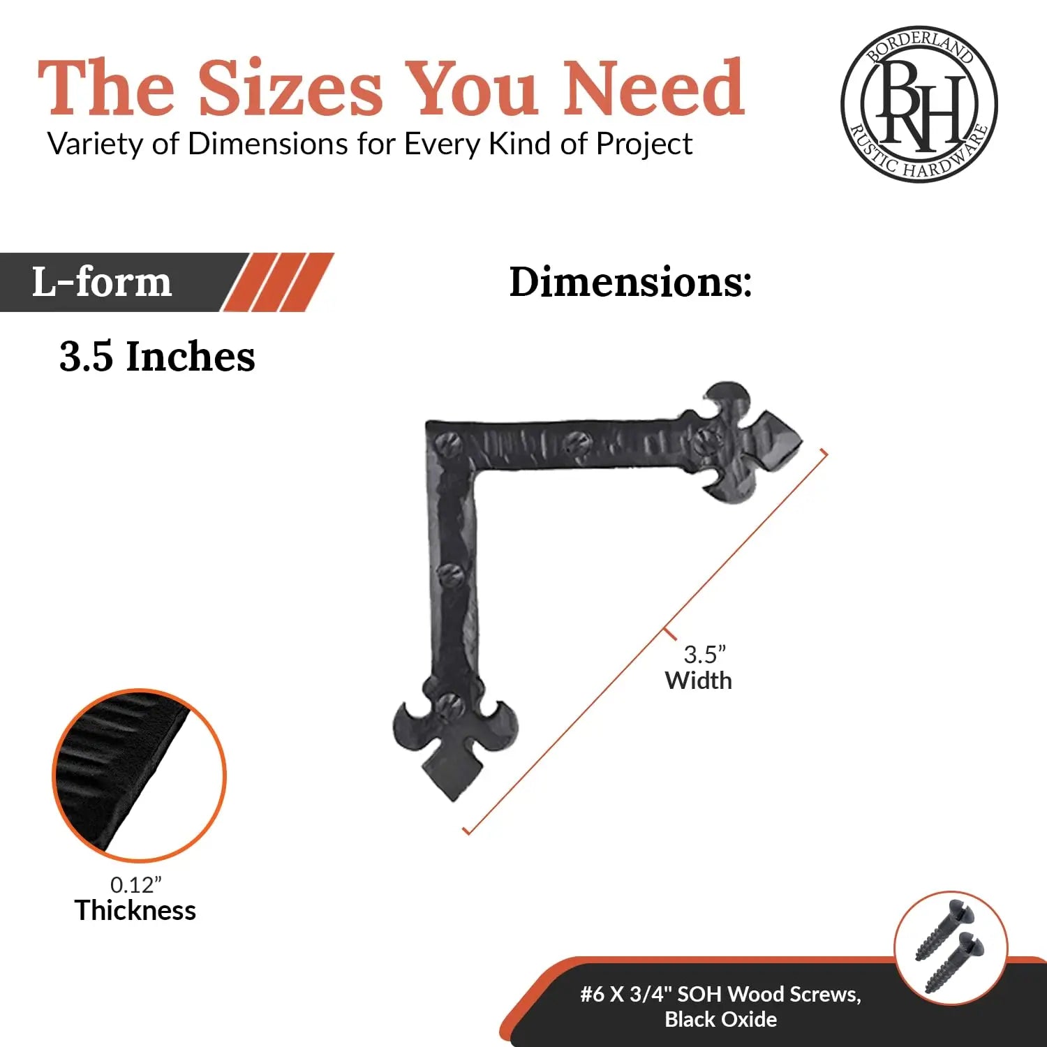 Fluer De Lis Series | 3.5" L Strap