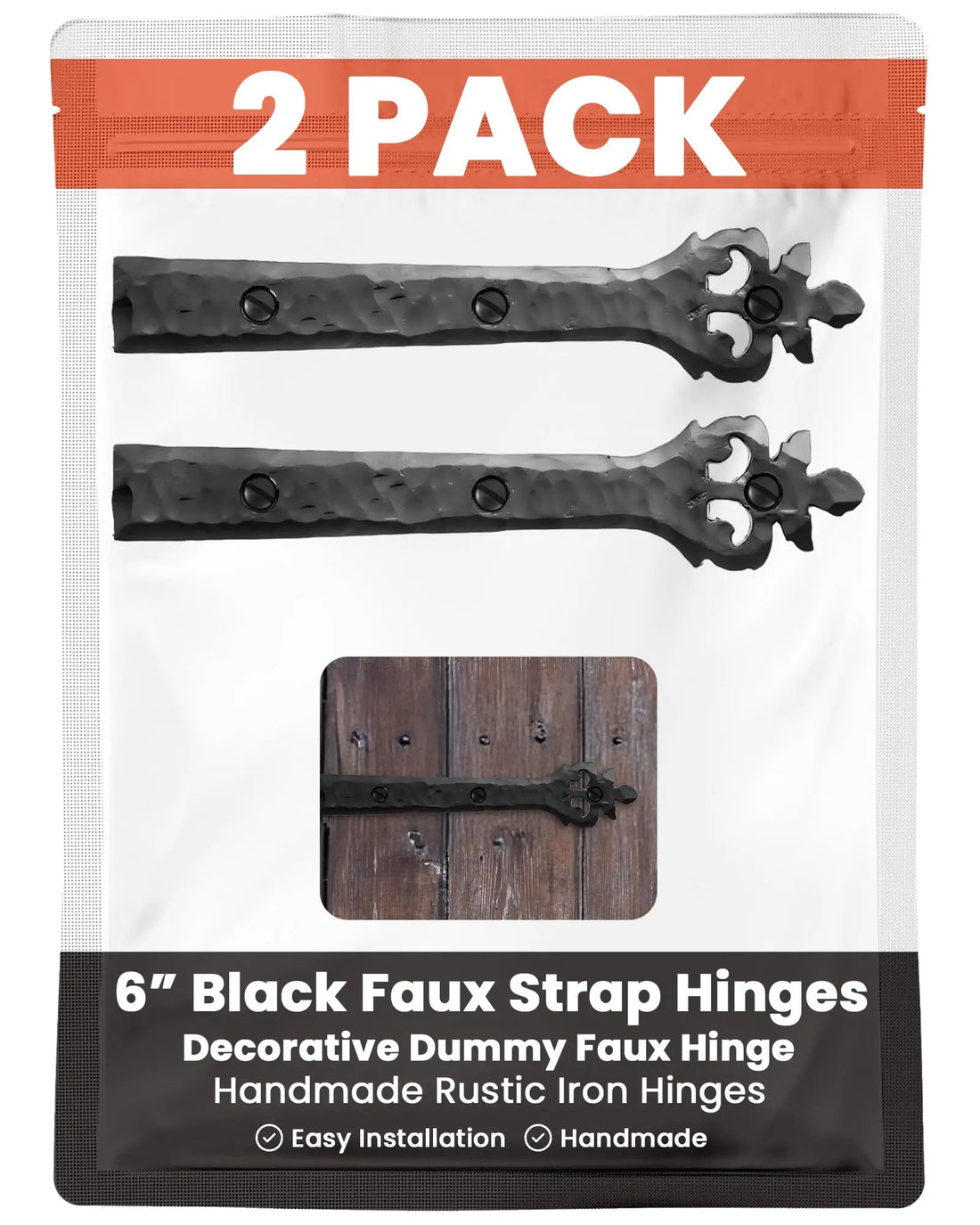 Tuscan Series | Faux Hinge Strap
