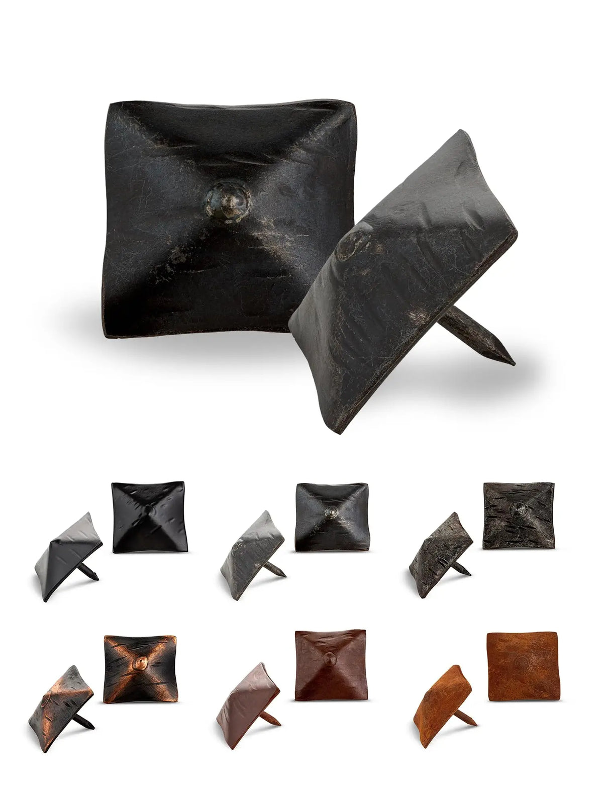 Barn Door Series | 1.25" Square Pyramid Decorative Nails &amp; Clavos