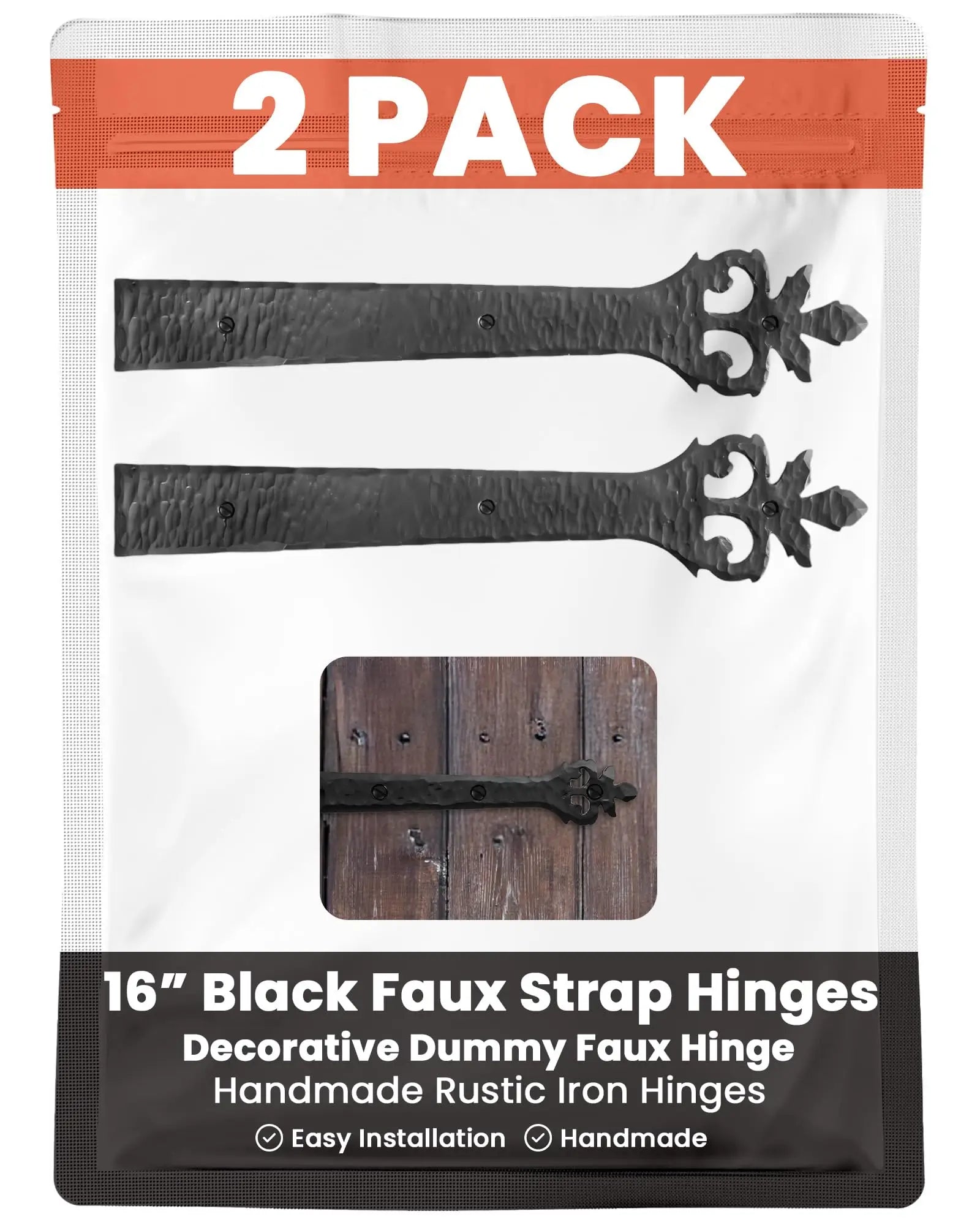 Tuscan Series | Faux Hinge Strap