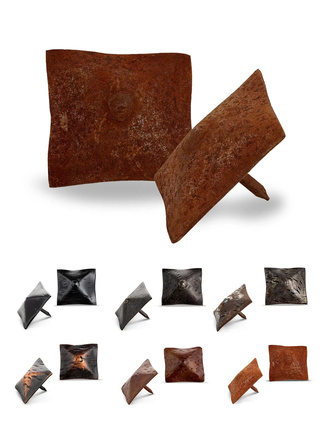 Barn Door Series | 1.5" Square Pyramid Decorative Nails & Clavos