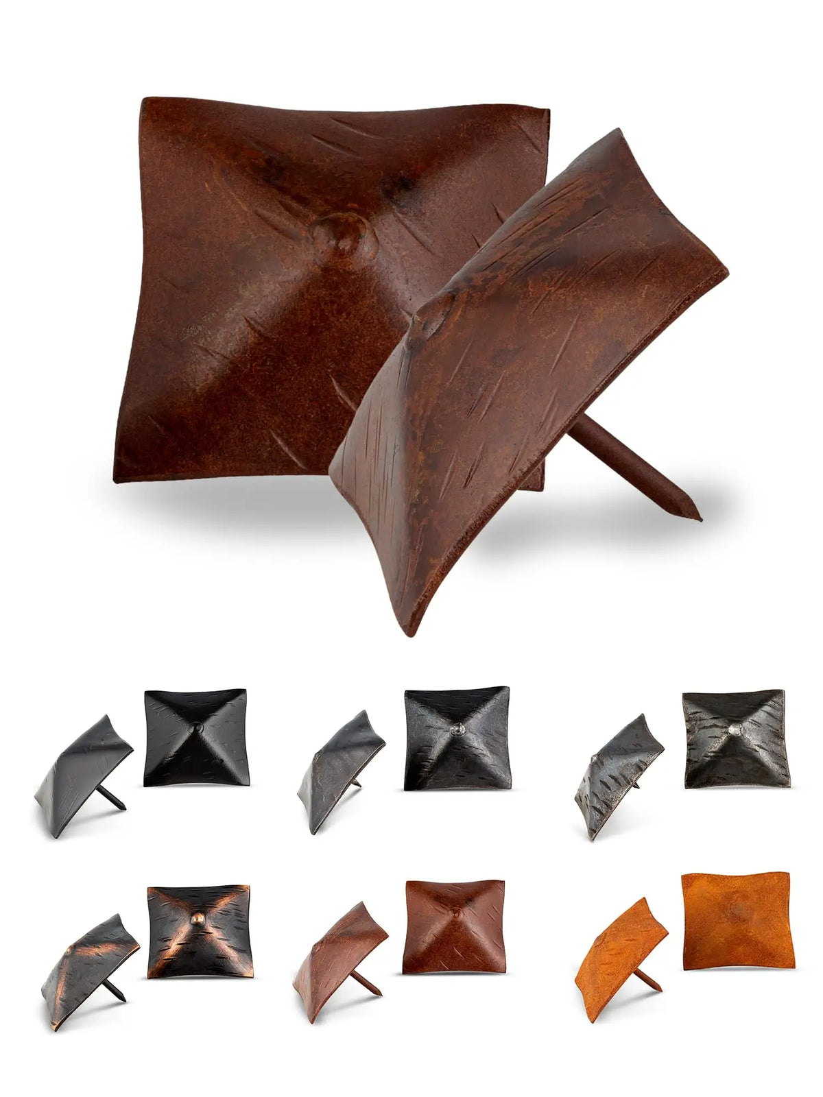 Barn Door Series | 2" Square Pyramid Decorative Nails &amp; Clavos