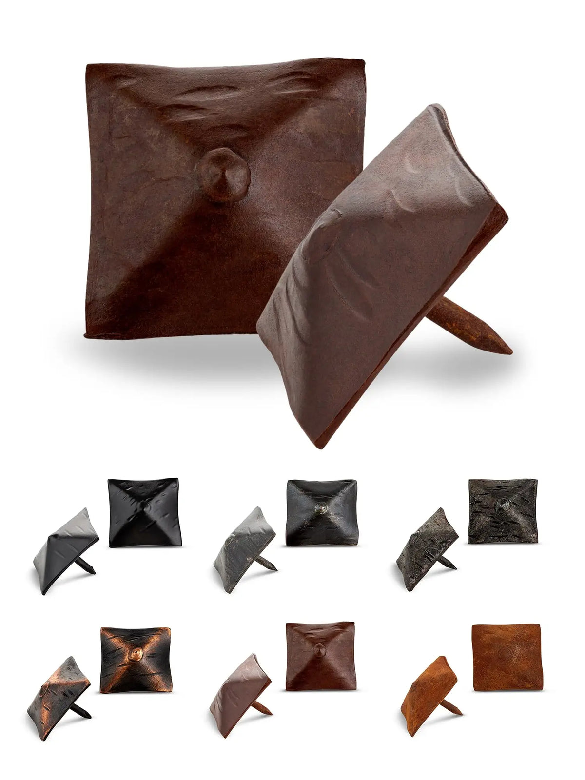Barn Door Series | 1.25" Square Pyramid Decorative Nails &amp; Clavos