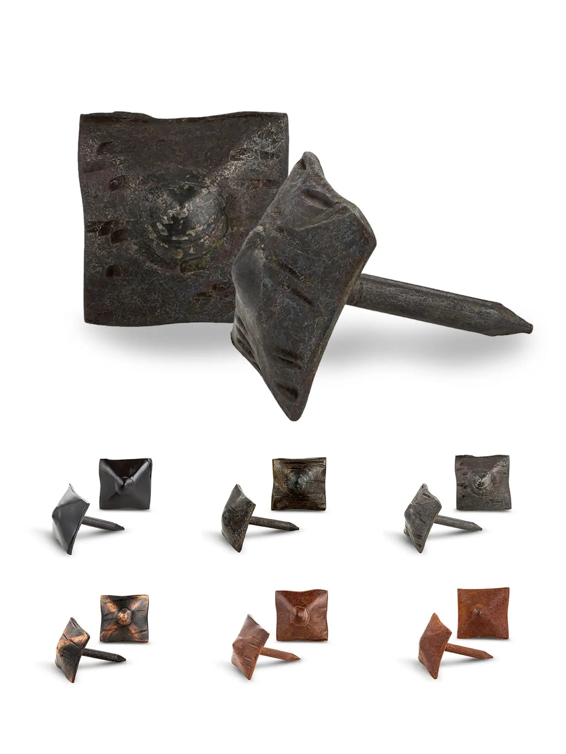 Barn Door Series | 0.75" Square Pyramid Nails & Clavos