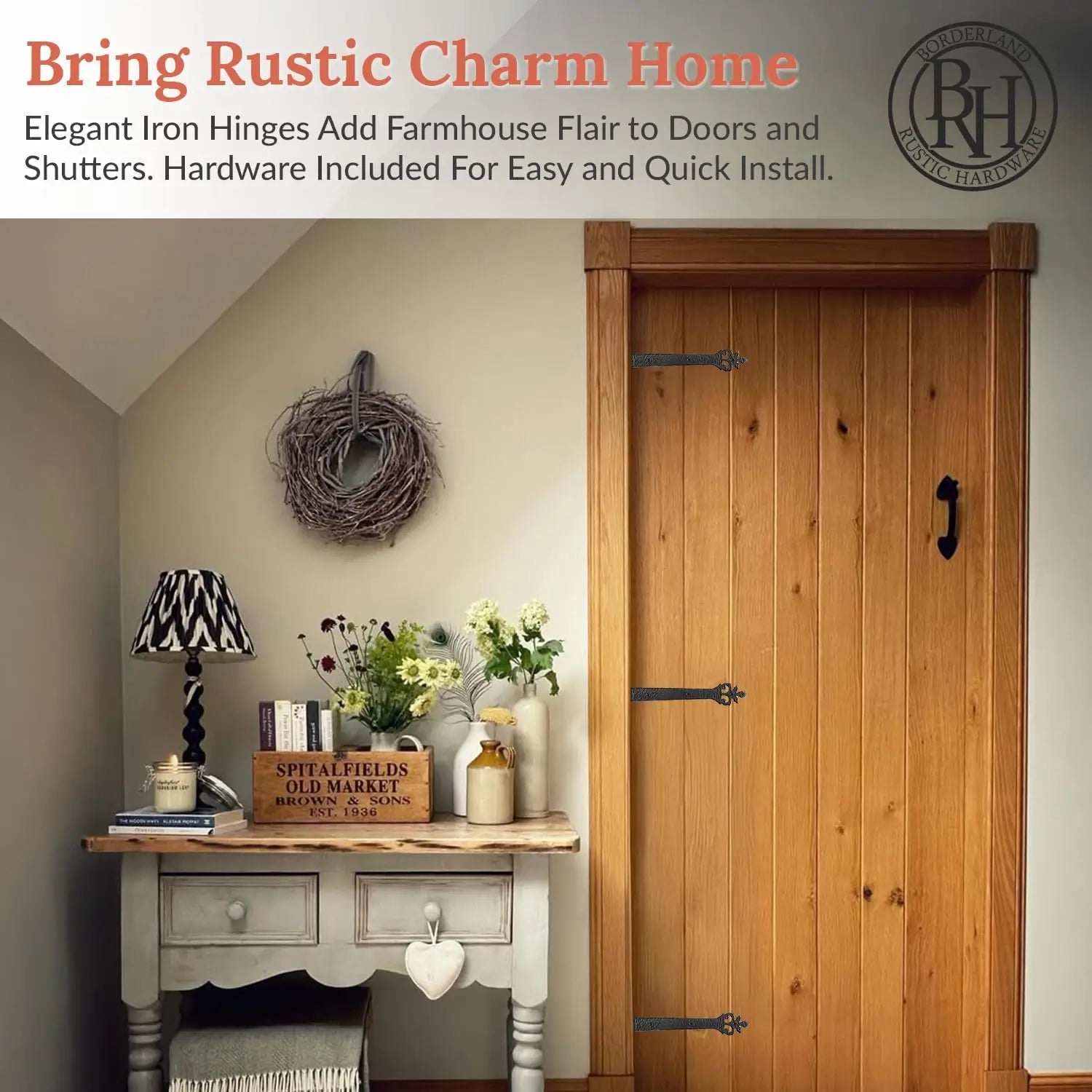 Colonial Series | Faux Hinge Straps