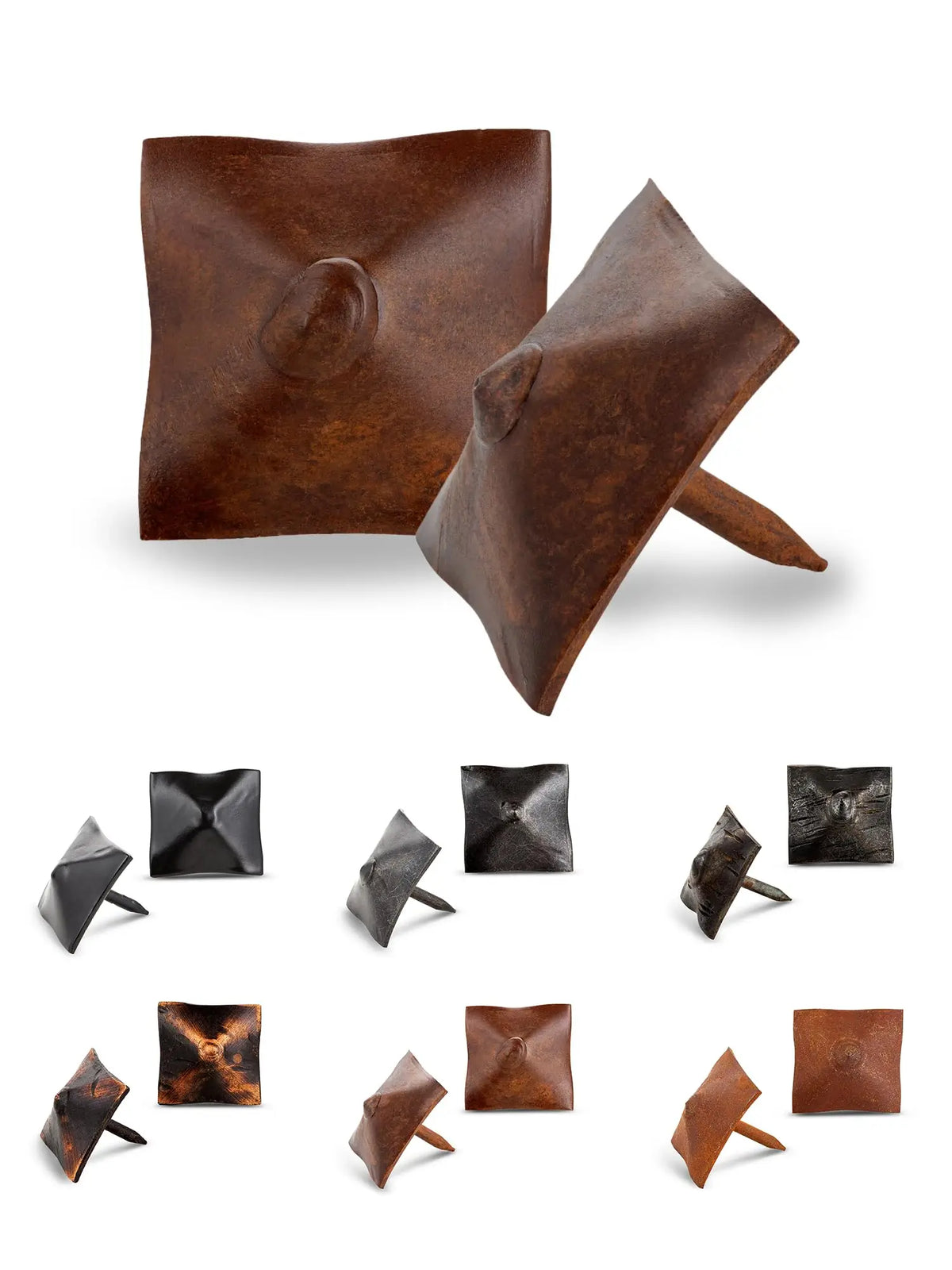 Barn Door Series | 1" Square Pyramid Decorative Nails &amp; Clavos