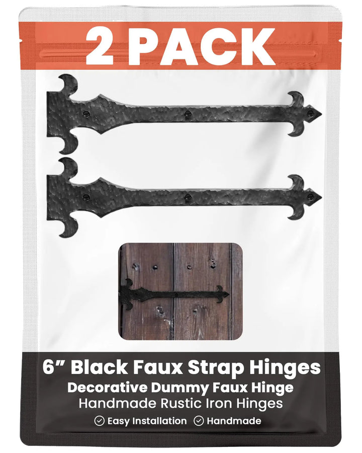 Nouvelle Fluer De Lis Series | Faux Hinge Strap