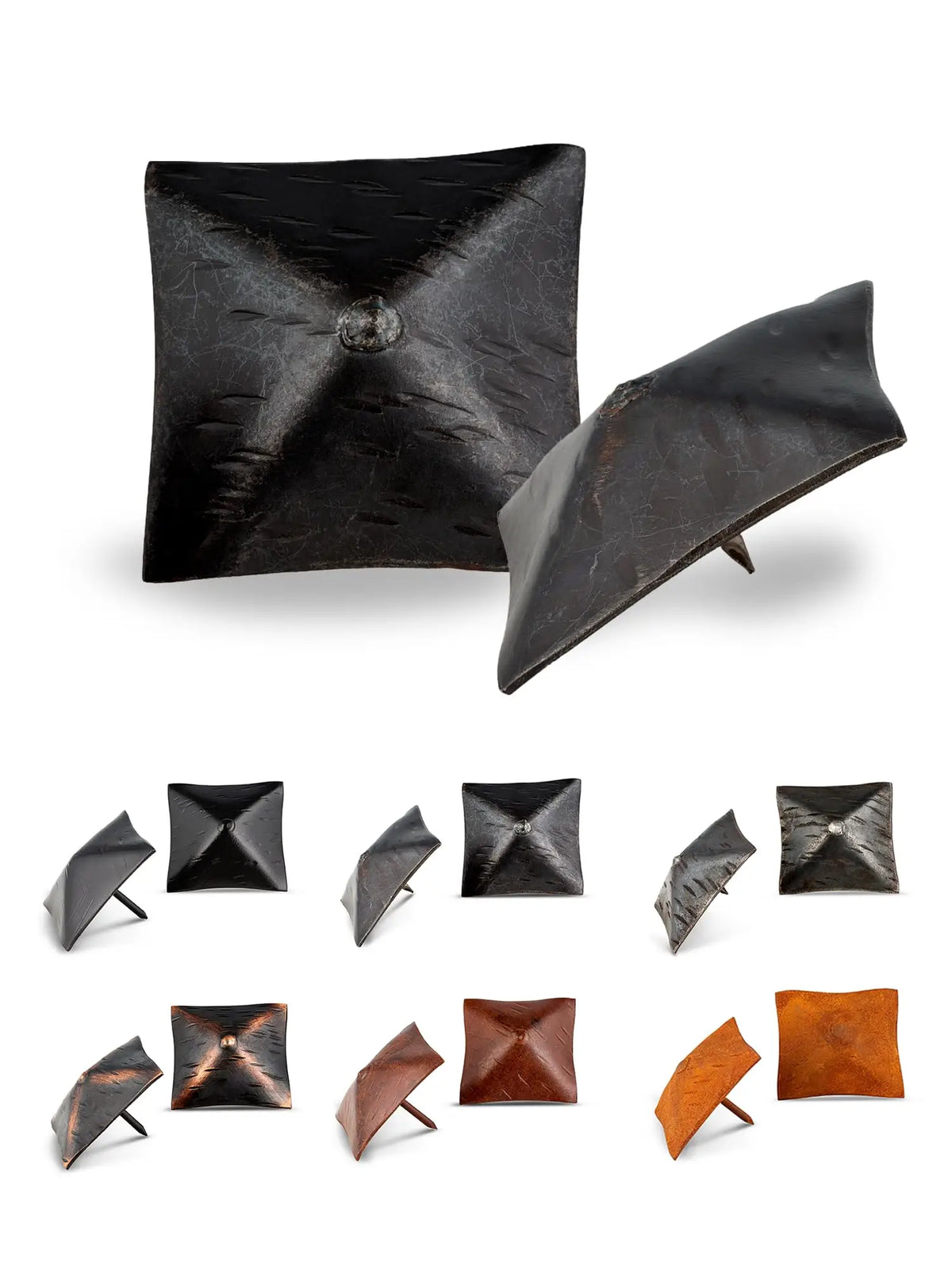 Barn Door Series | 2" Square Pyramid Decorative Nails &amp; Clavos