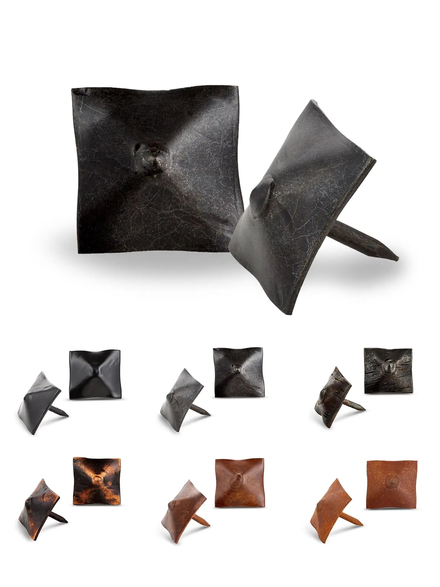 Barn Door Series | 1" Square Pyramid Decorative Nails & Clavos