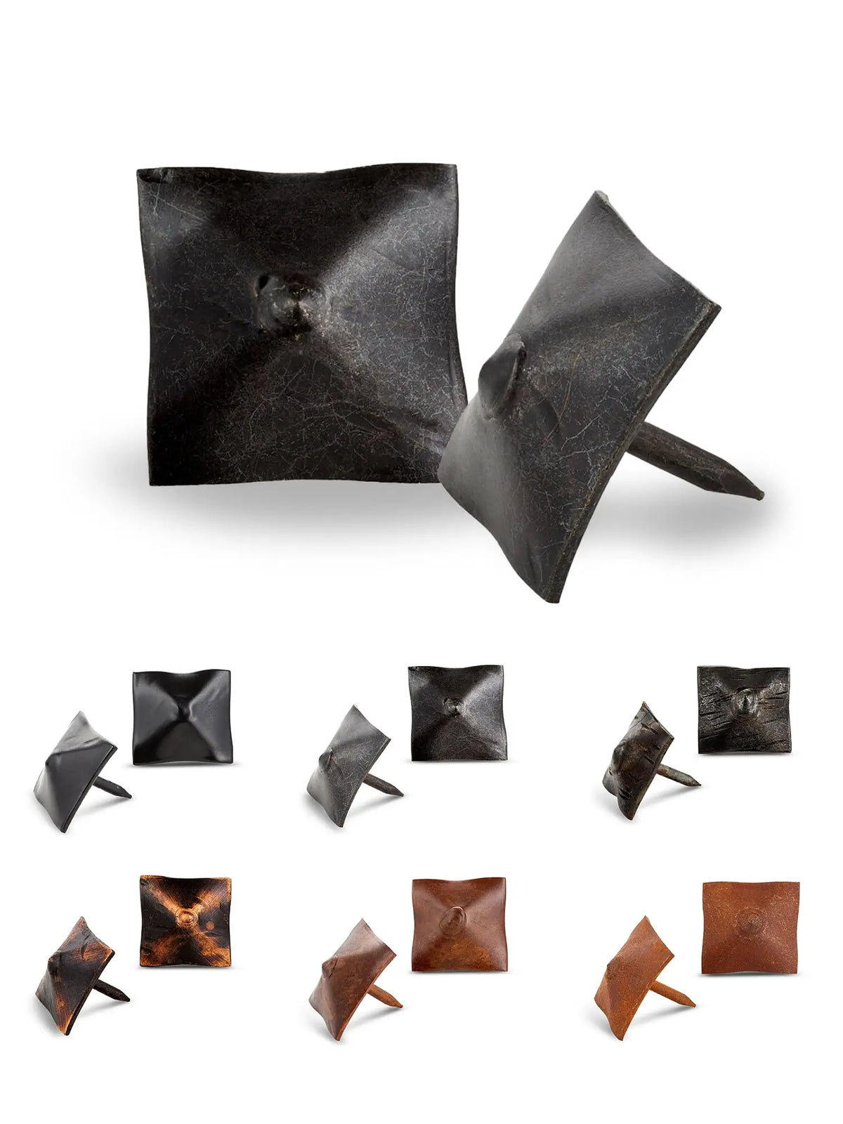 Barn Door Series | 1" Square Pyramid Decorative Nails &amp; Clavos