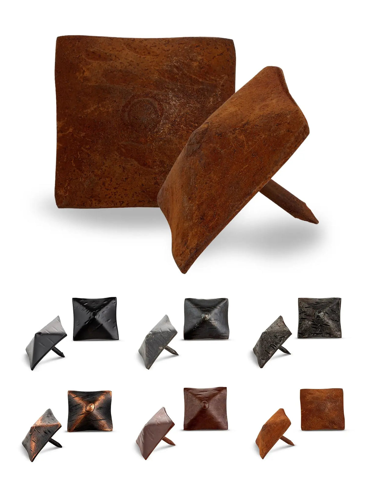 Barn Door Series | 1.25" Square Pyramid Decorative Nails &amp; Clavos