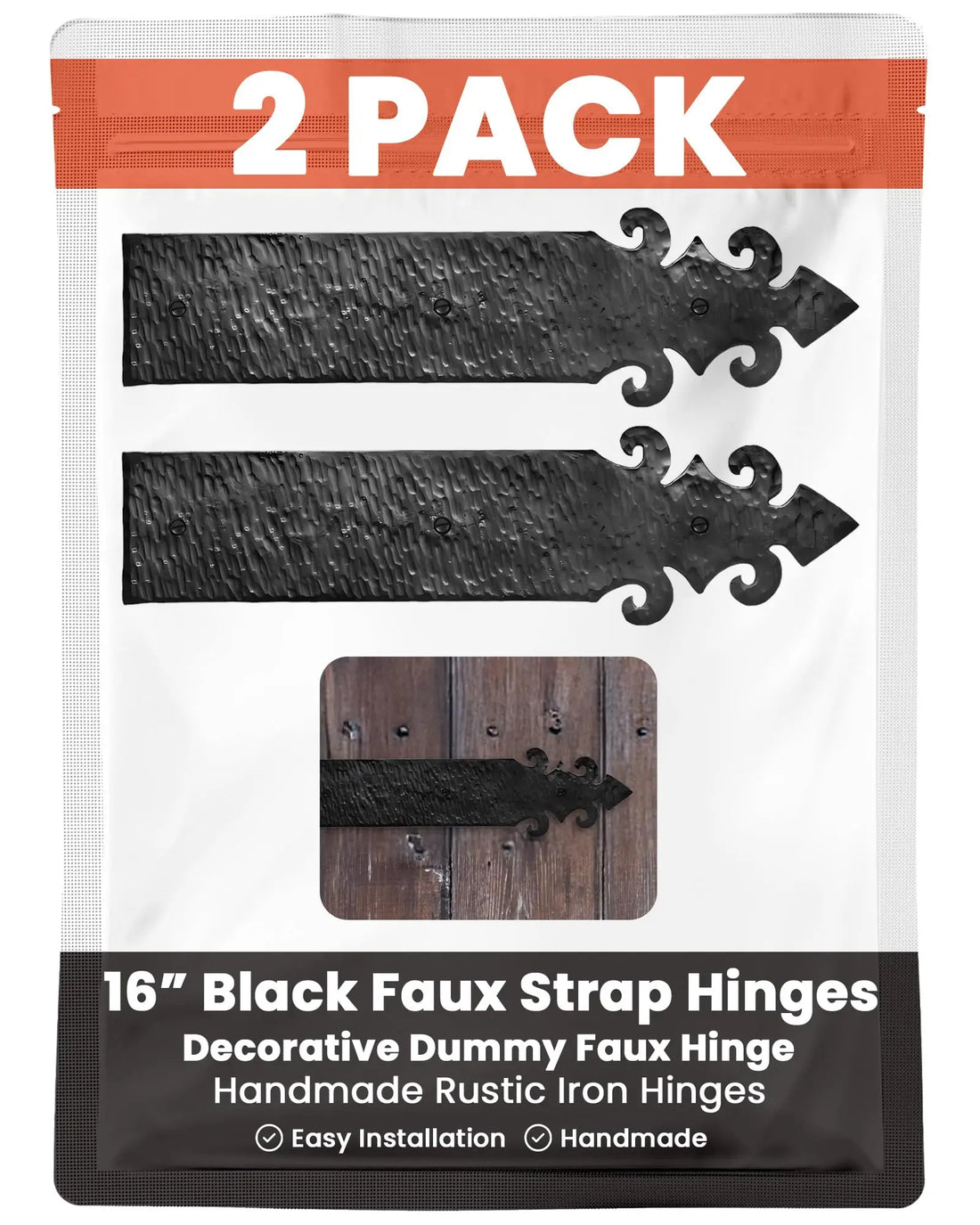 Milan Series | Faux Hinge Strap