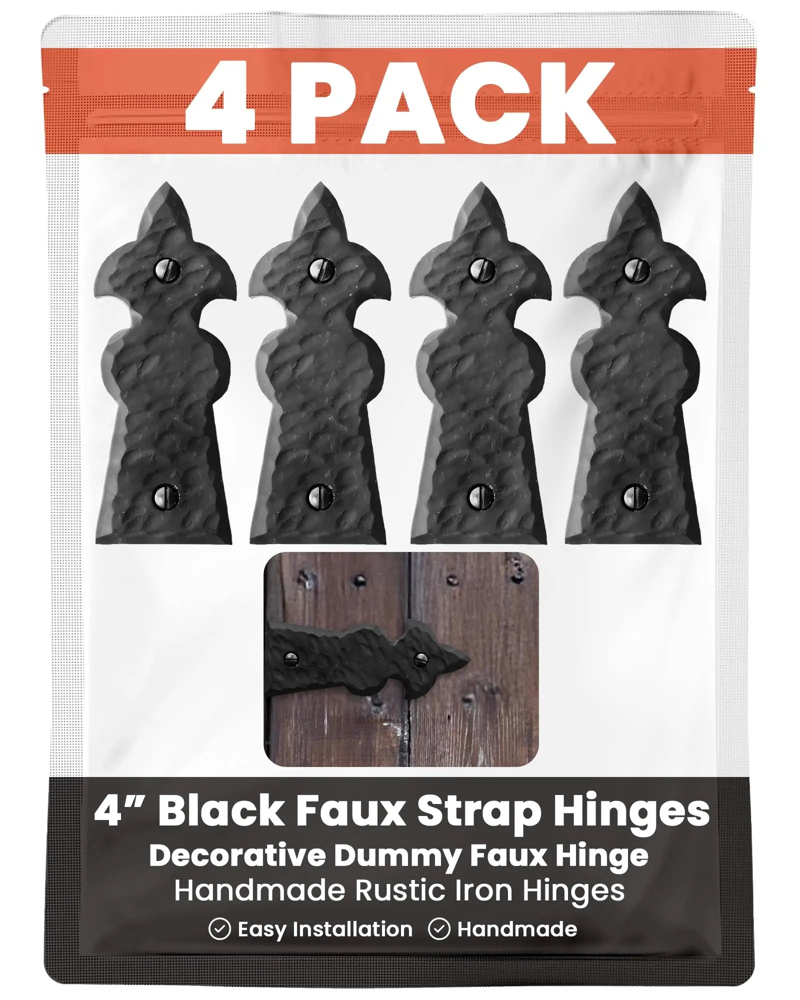 Sonora Series | 4" Faux Hinge Strap