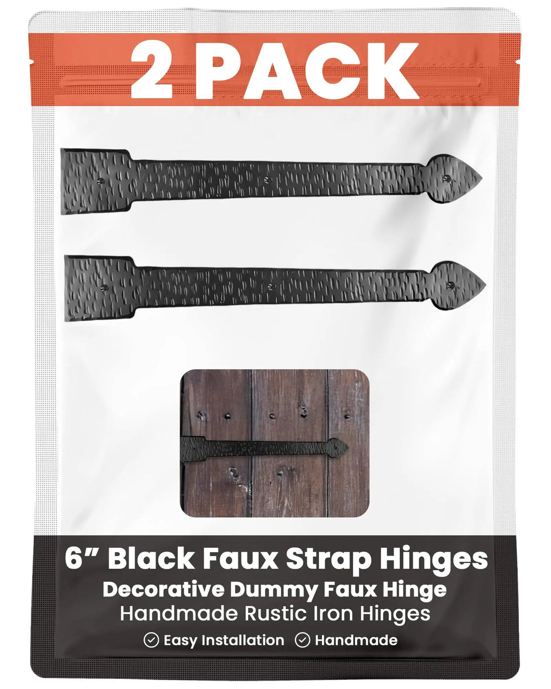 Colonial Series | Faux Hinge Straps