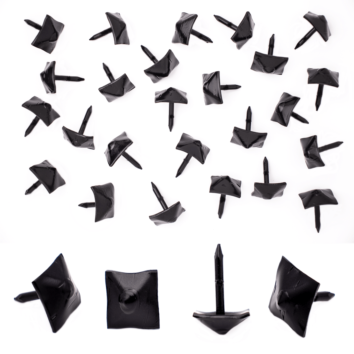 Barn Door Series | 0.75&quot; Square Pyramid Nails &amp; Clavos