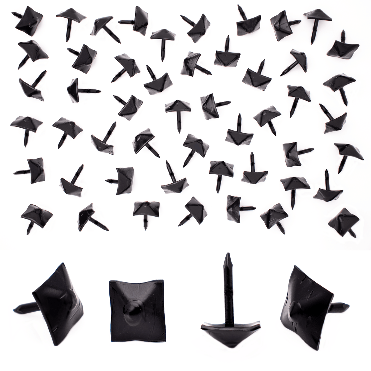 Barn Door Series | 0.75&quot; Square Pyramid Nails &amp; Clavos