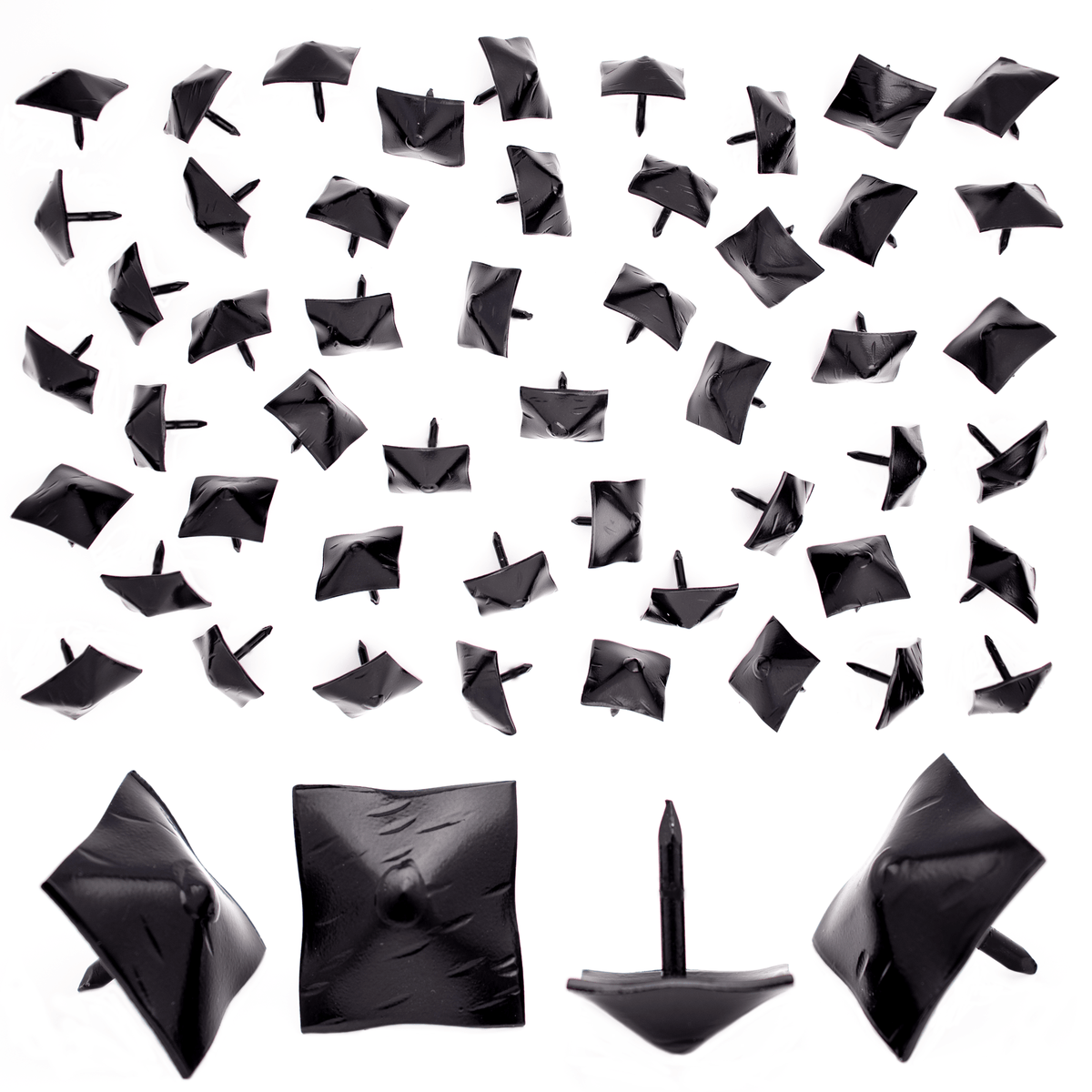 Barn Door Series | 1&quot; Square Pyramid Decorative Nails &amp; Clavos