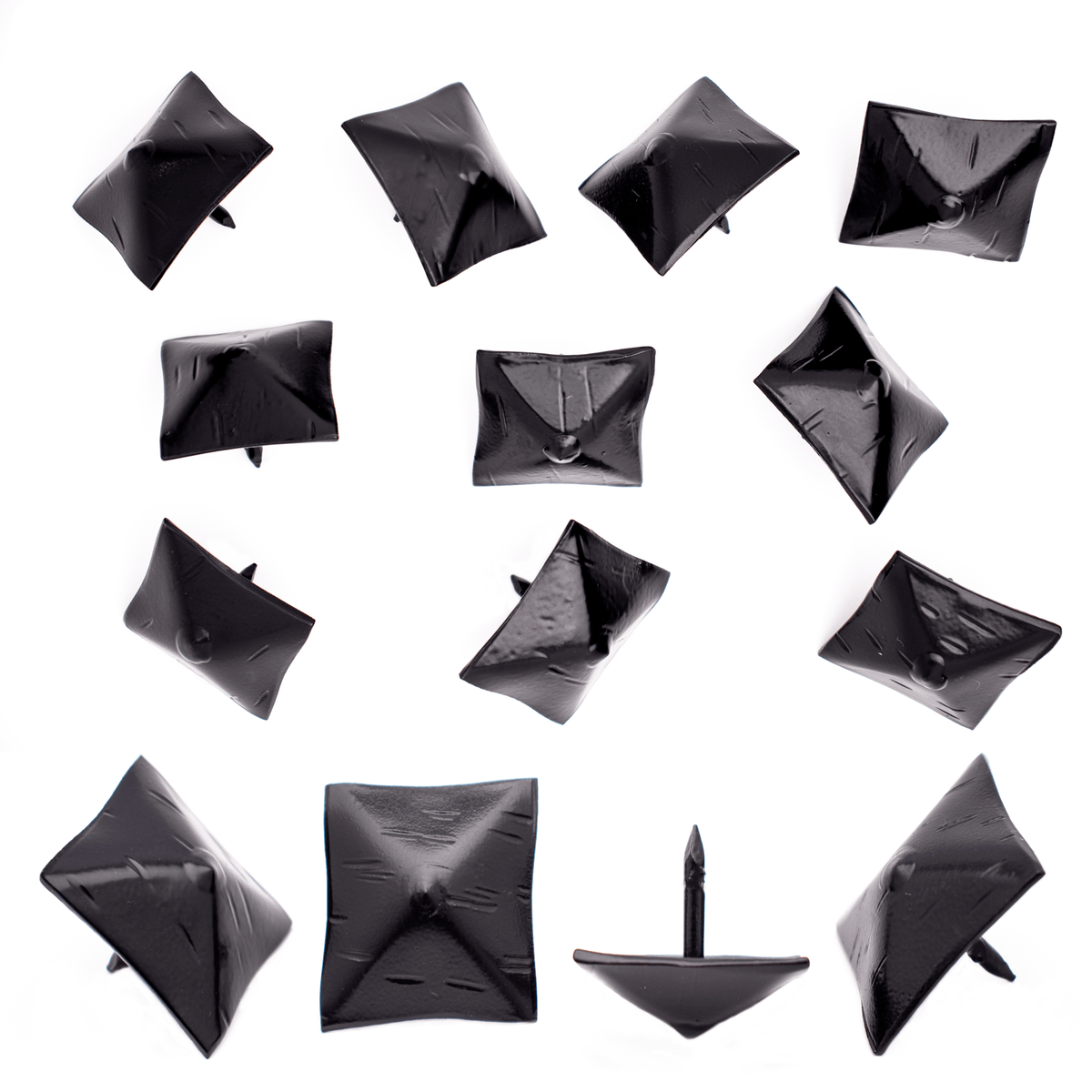 Barn Door Series | 1.25&quot; Square Pyramid Decorative Nails &amp; Clavos