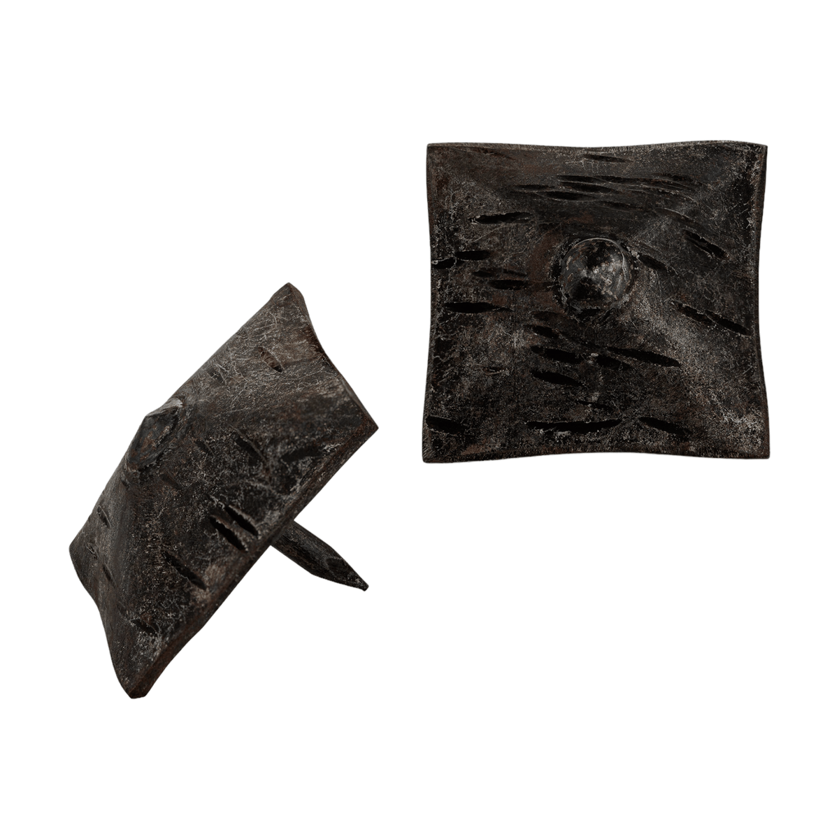 Borderland-rustic-hardware decorative-nails clavos iron forged-hardware decorative-hardware tacks medium square unfinished1.25