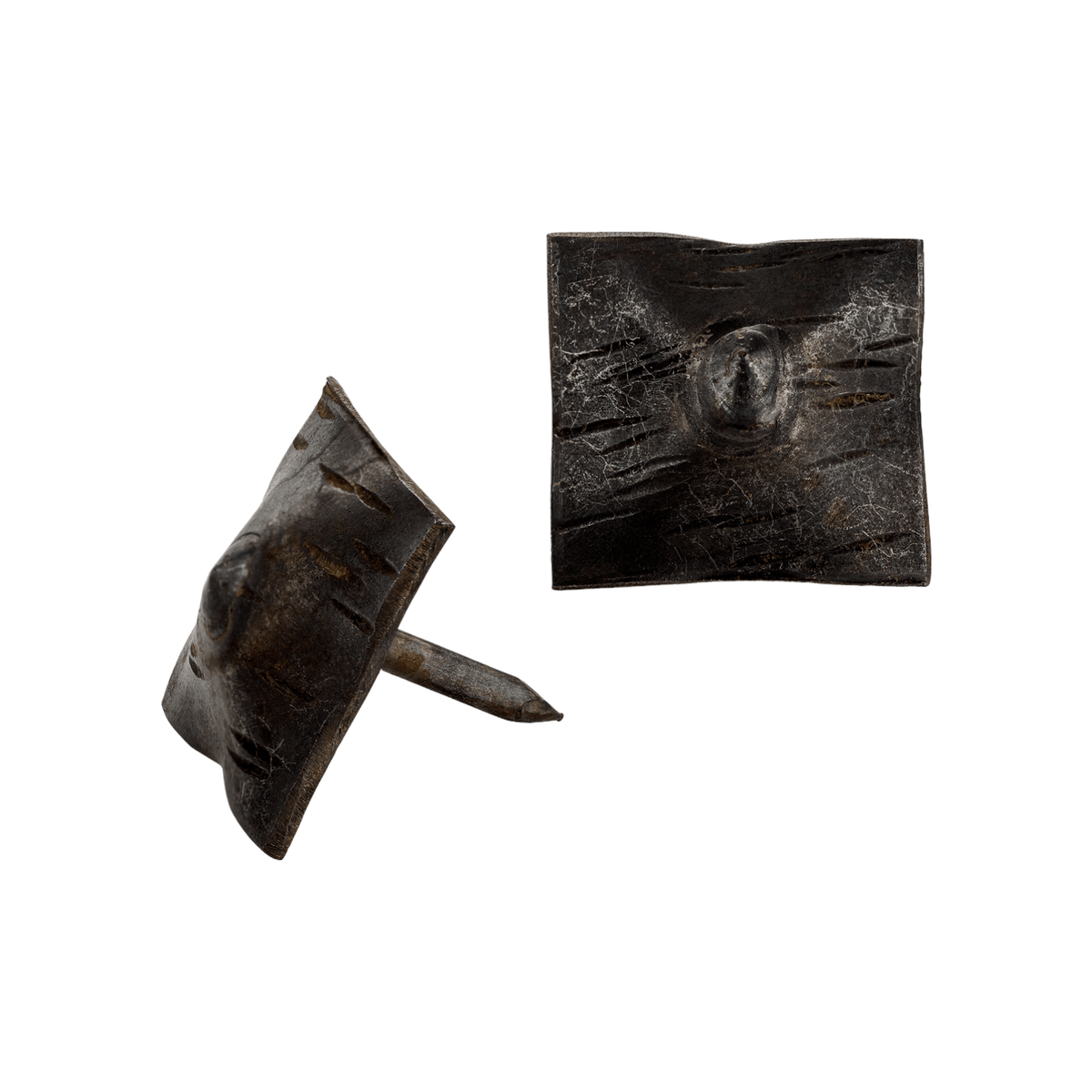 Borderland-rustic-hardware decorative-nails clavos iron forged-hardware decorative-hardware tacks small square unfinished 1