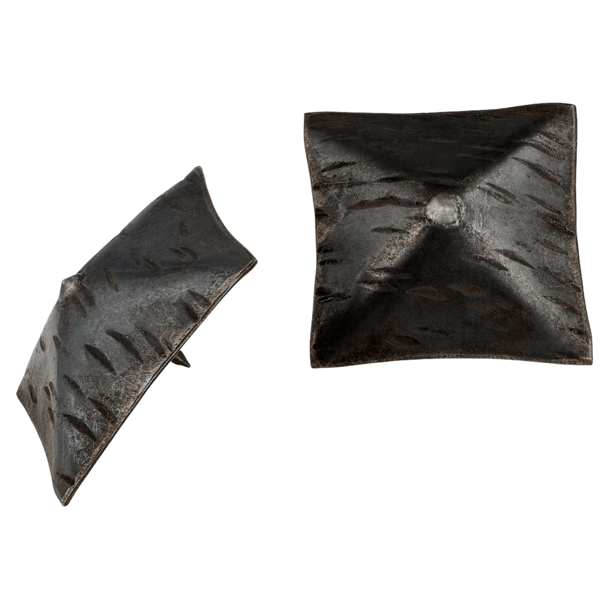 Borderland-rustic-hardware decorative-nails clavos iron forged-hardware decorative-hardware tacks large square unfinished 2