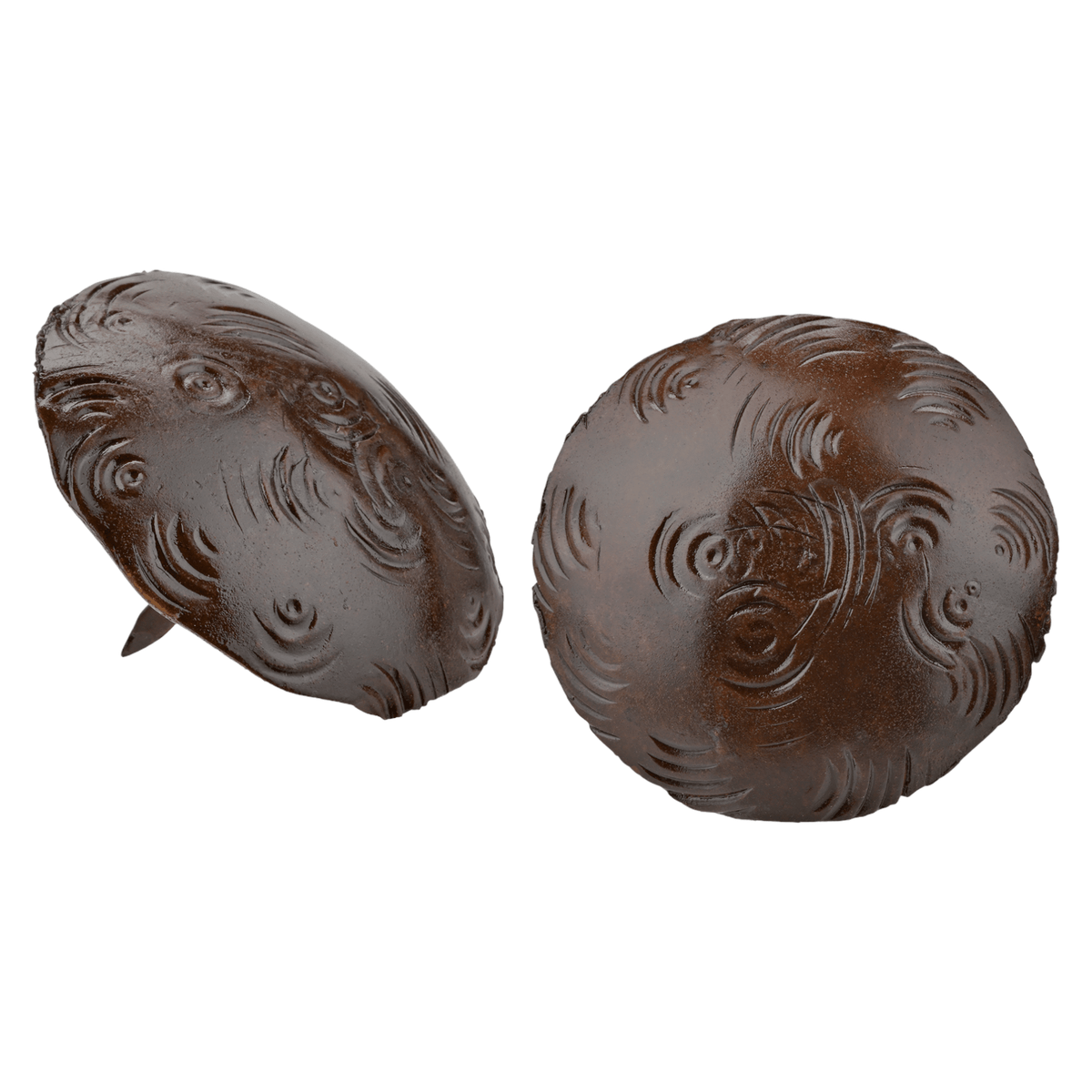 Borderland-rustic-hardware decorative-nails clavos iron forged-hardware decorative-hardware tacks bohemian large round sealed-rust 2