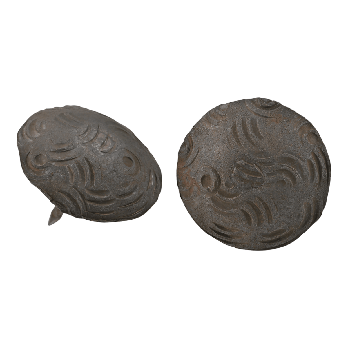 Borderland-rustic-hardware decorative-nails clavos iron forged-hardware decorative-hardware tacks bohemian medium round unfinished 1.25