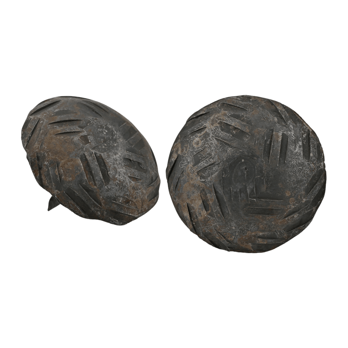 Borderland-rustic-hardware decorative-nails clavos iron forged-hardware decorative-hardware tacks frontera large round unfinished 1.5