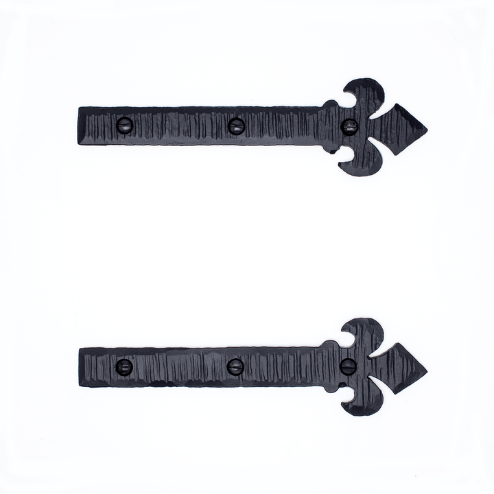 tools & woodworking carpentry tree house hardware kits barn door agave accessories accents front furniture gate fences metal makeover upgrade kit fake farm style faux beam straps strap beams shed fleur lis assesories accent herrajes para puertas granero matte black medieval