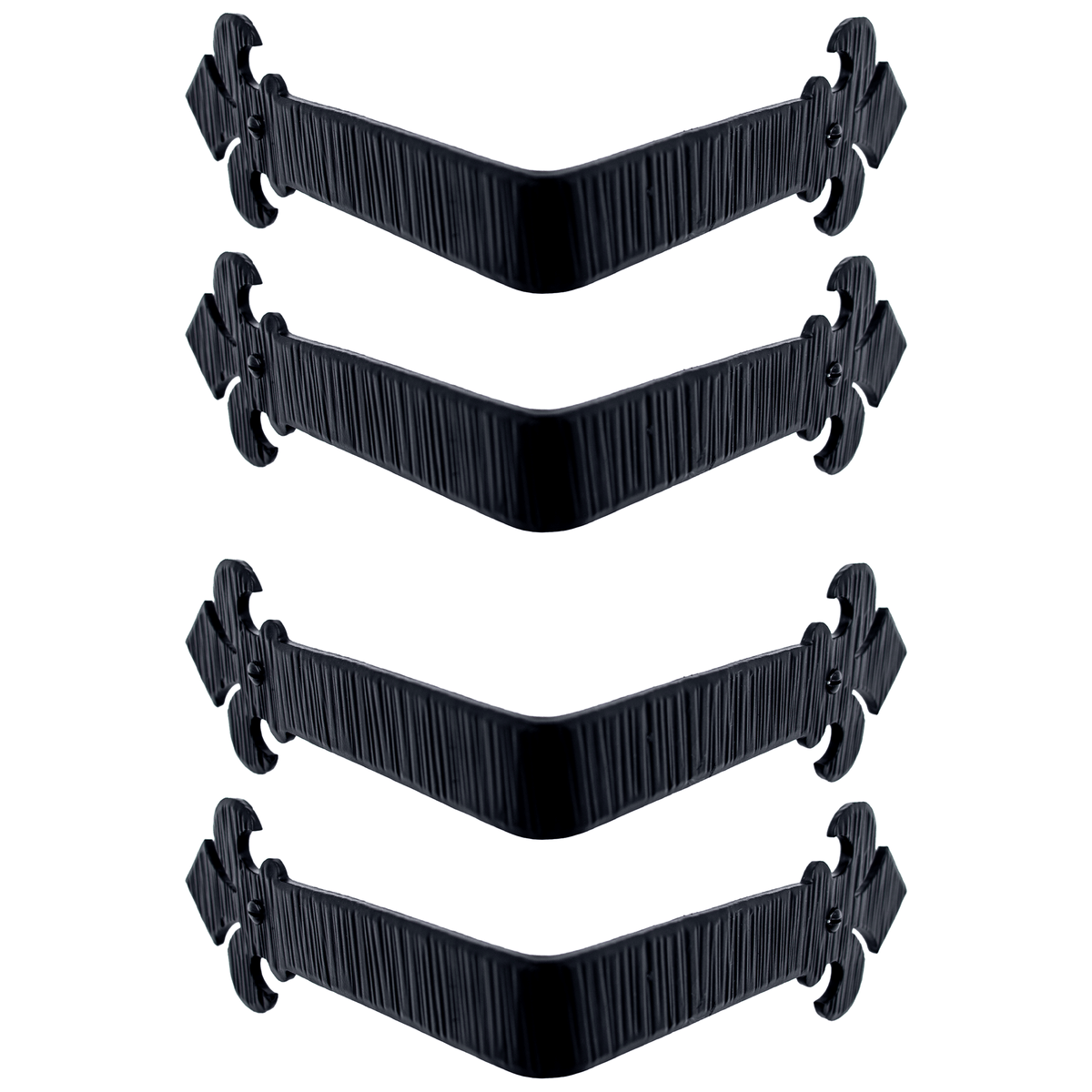 Fluer De Lis Series | 6&quot; Corner Strap