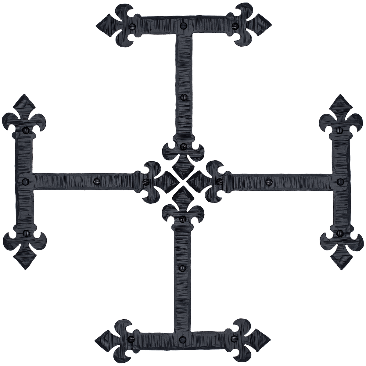 Fleur De Lis Series | 7&quot; T Strap