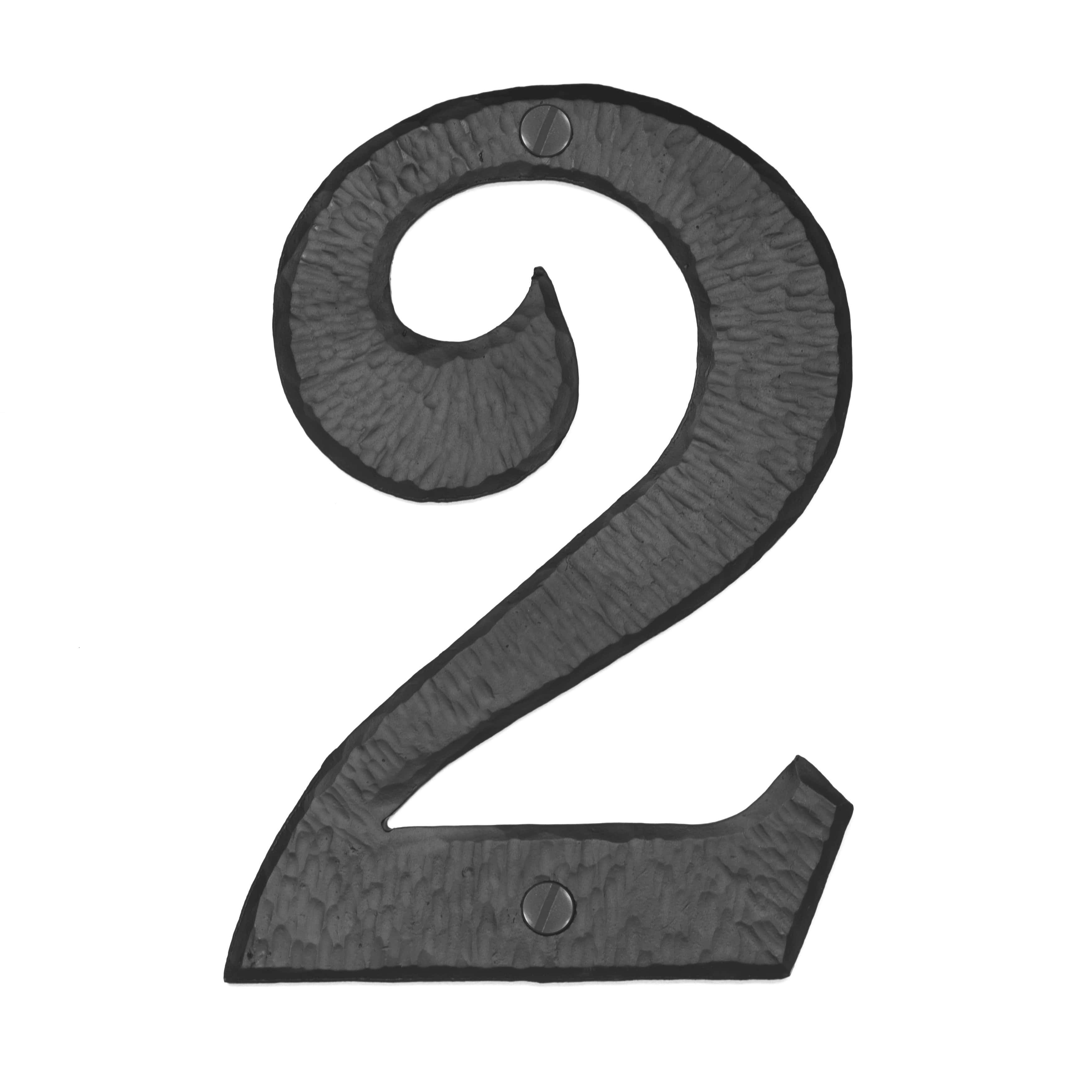 Hacienda Series | 6" House Address Mailbox Numbers