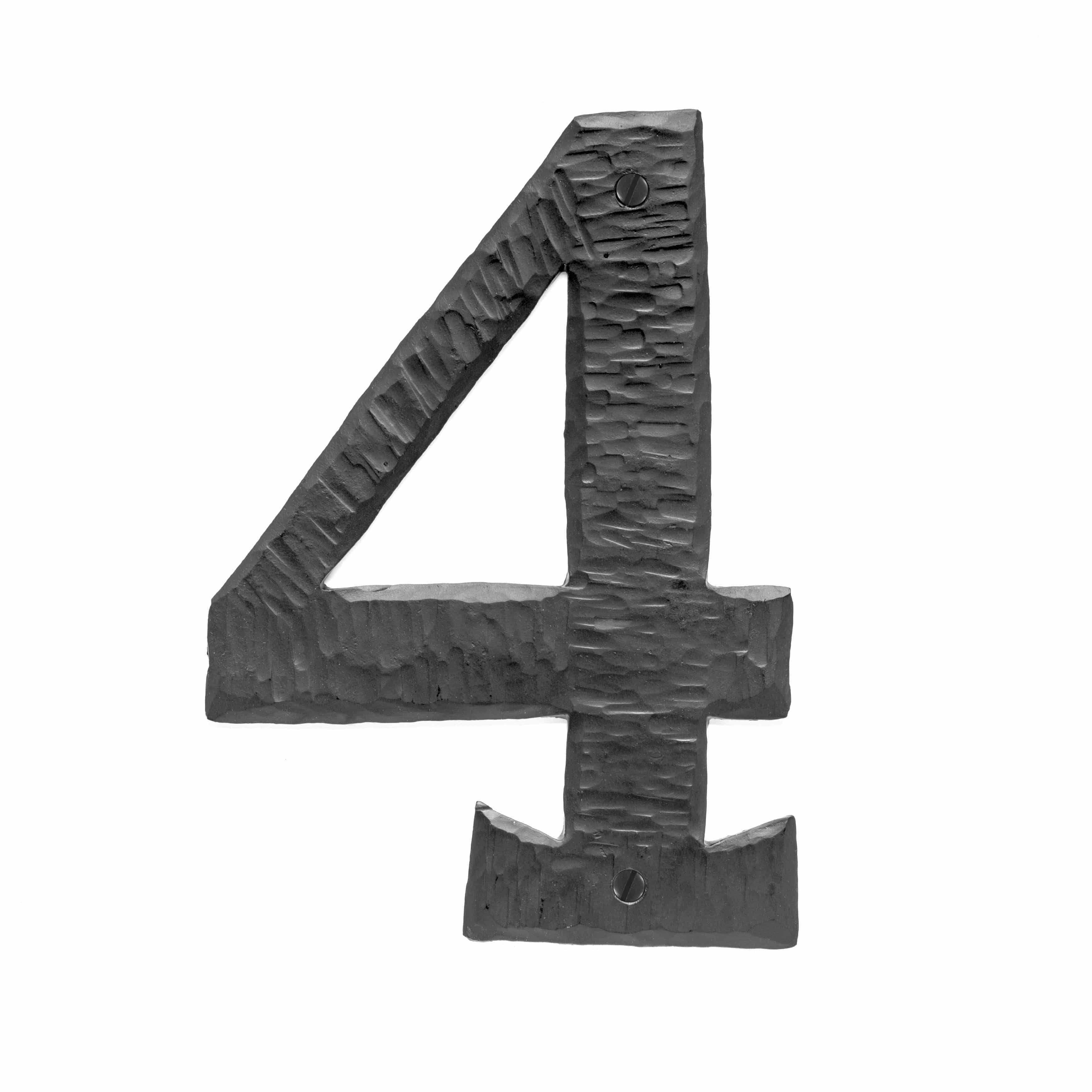 Hacienda Series | 6" House Address Mailbox Numbers