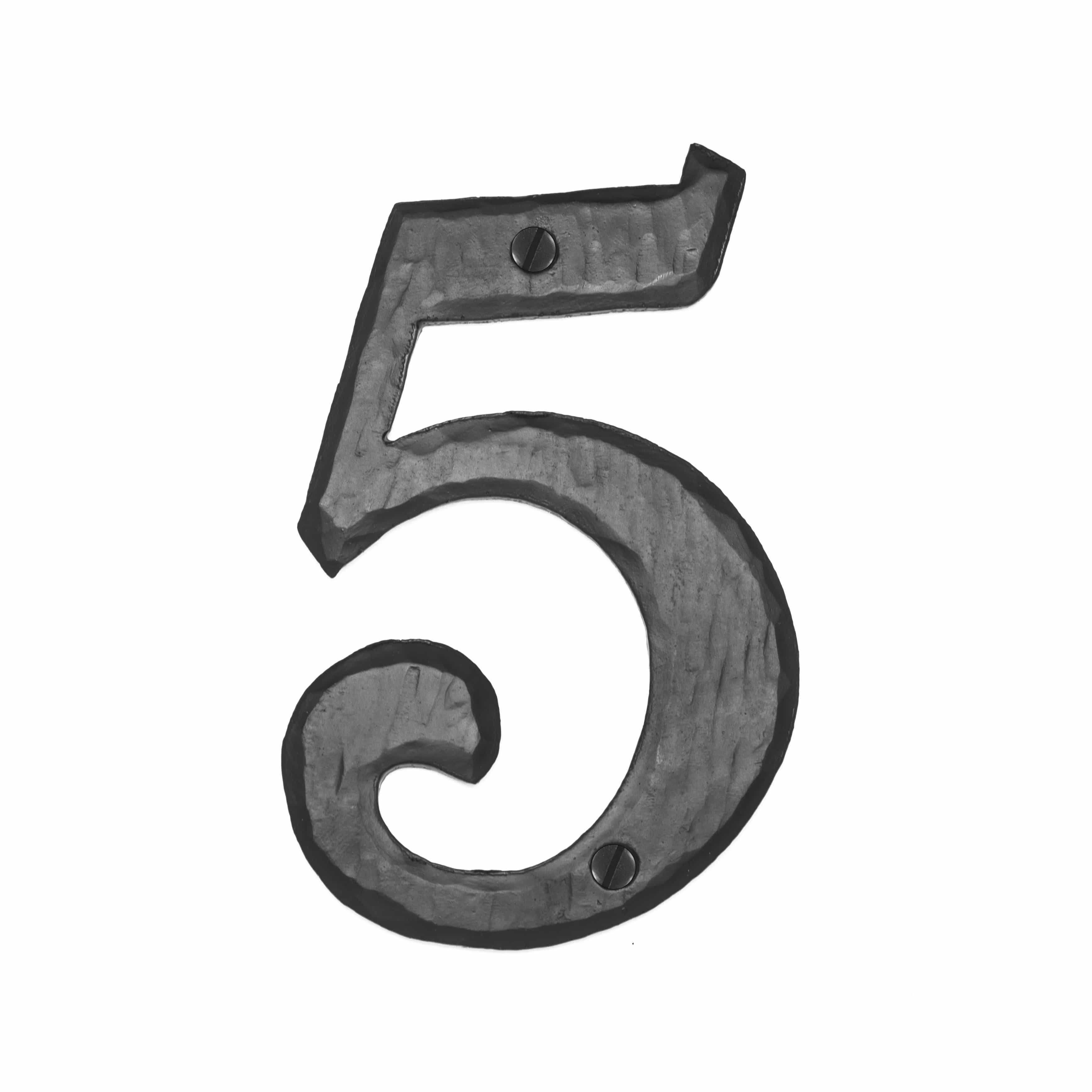 Hacienda Series | 4" House Address Mailbox Numbers