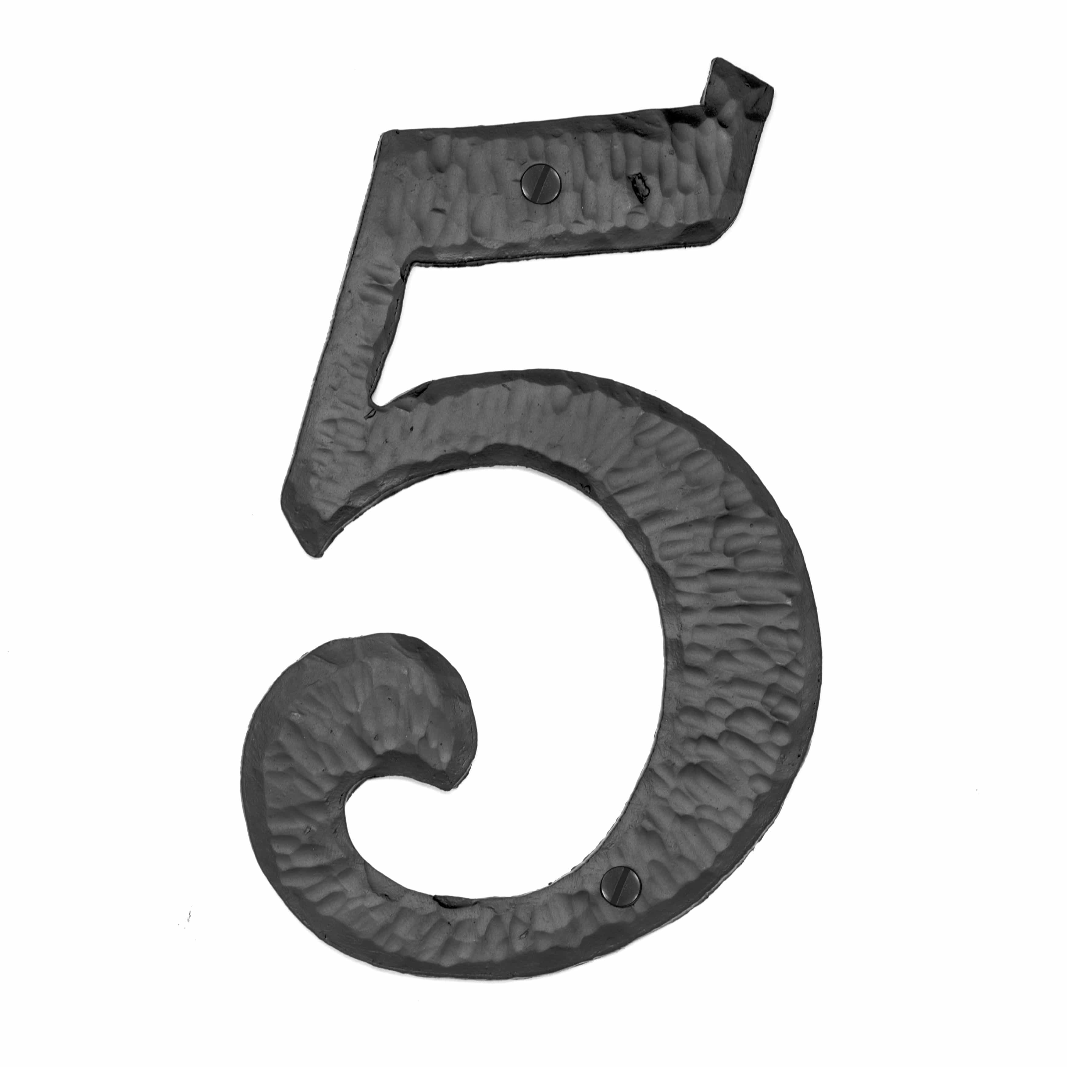 Hacienda Series | 6" House Address Mailbox Numbers