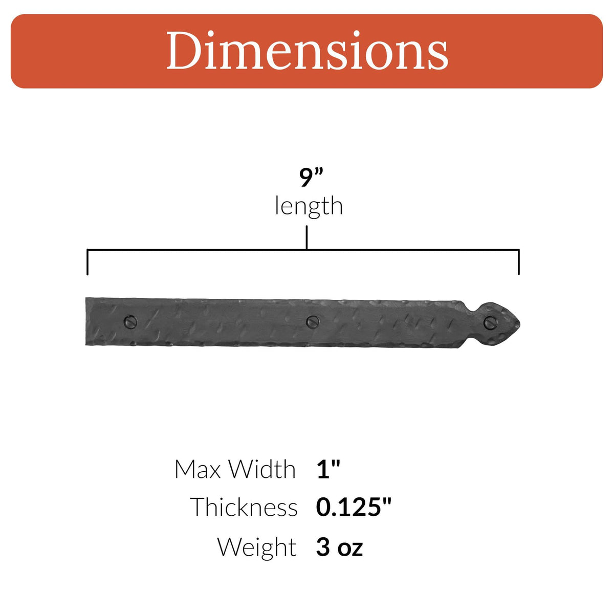 Jamestown Series | Faux Hinge Strap